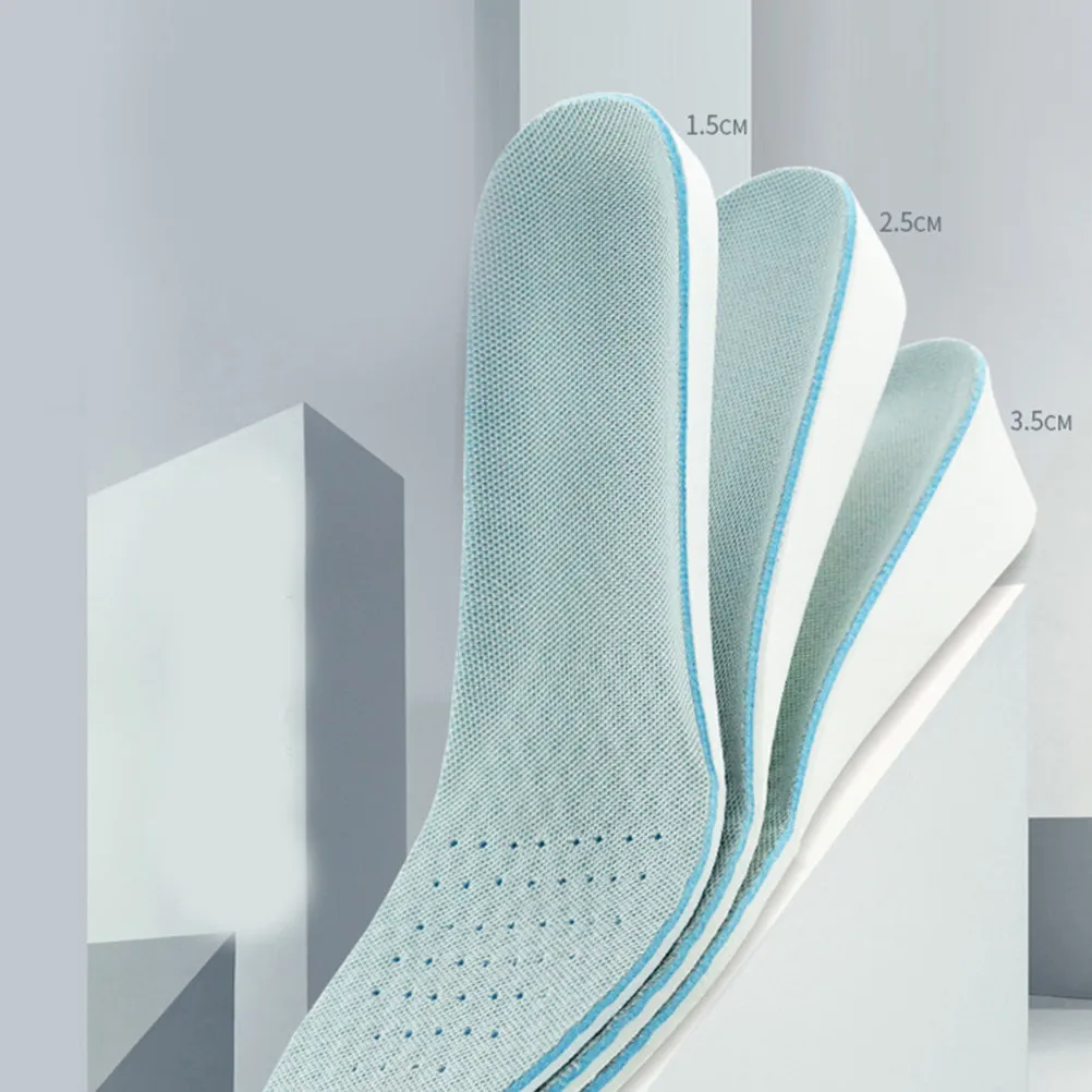 Eva Height Increasing Shoe Insoles Pads for Women Comfortable Non-Slip Height Insole Size 36