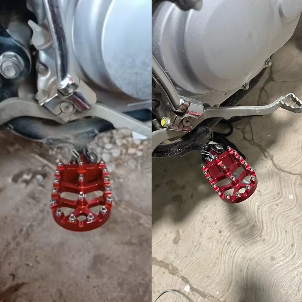 Für HONDA XR190 XR190L XR 190 190L XR150 XR150L XR 150 150L 125 XR125 XR125L Zubehör Fußrasten Fußstützen Pedale – Detail 4