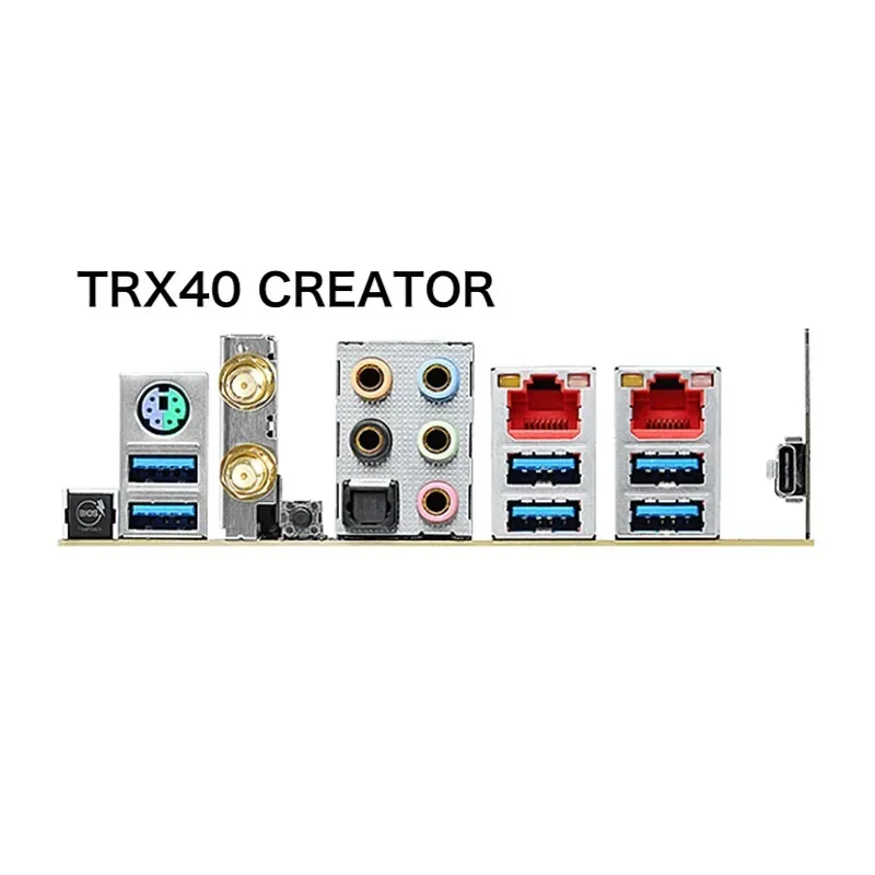 For ASRock TRX40 CREATOR Motherboard 256GB 3*M.2 8*SATA III DDR4 ATX Mainboard 100% Tested OK Fully Work Free Shipping
