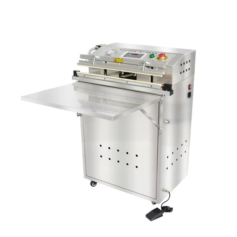 

Industrial Heavy Duty Continuous Band Sealer High Stability Heat Sealing for Thick Plastic Foil Bag Packaging