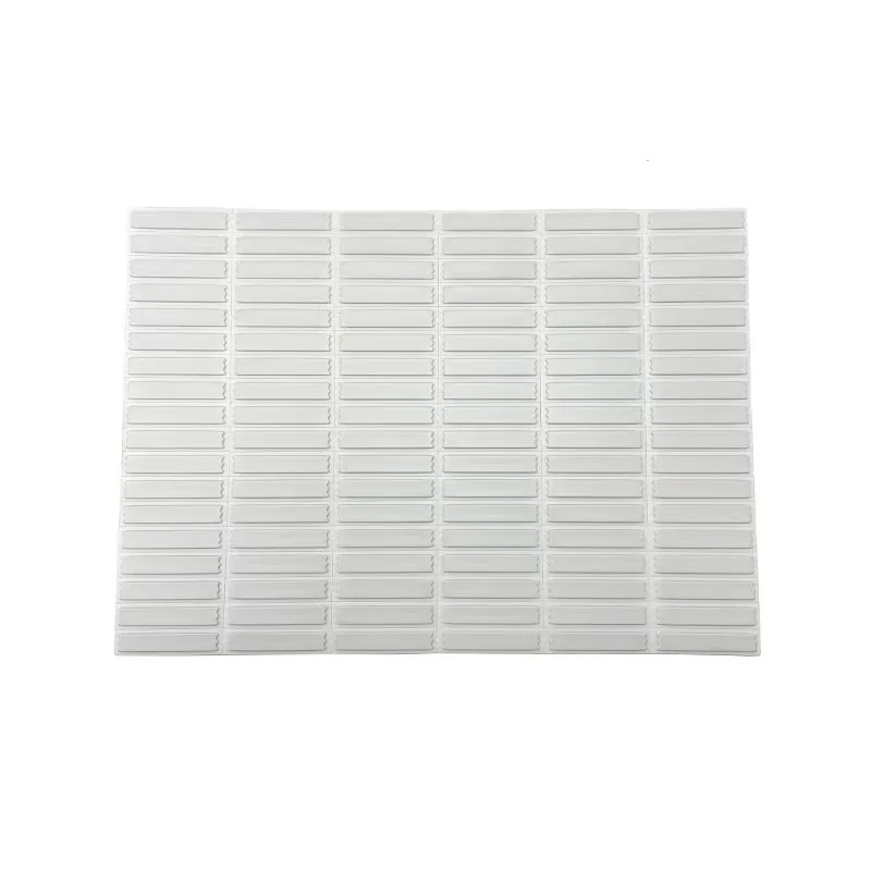 1080 قطعة نظام إنذار أمان EAS 58 كيلو هرتز ملصق AM إزالة علامات مستشعر الأمان مضاد للسرقة ملصق أبيض ناعم #4