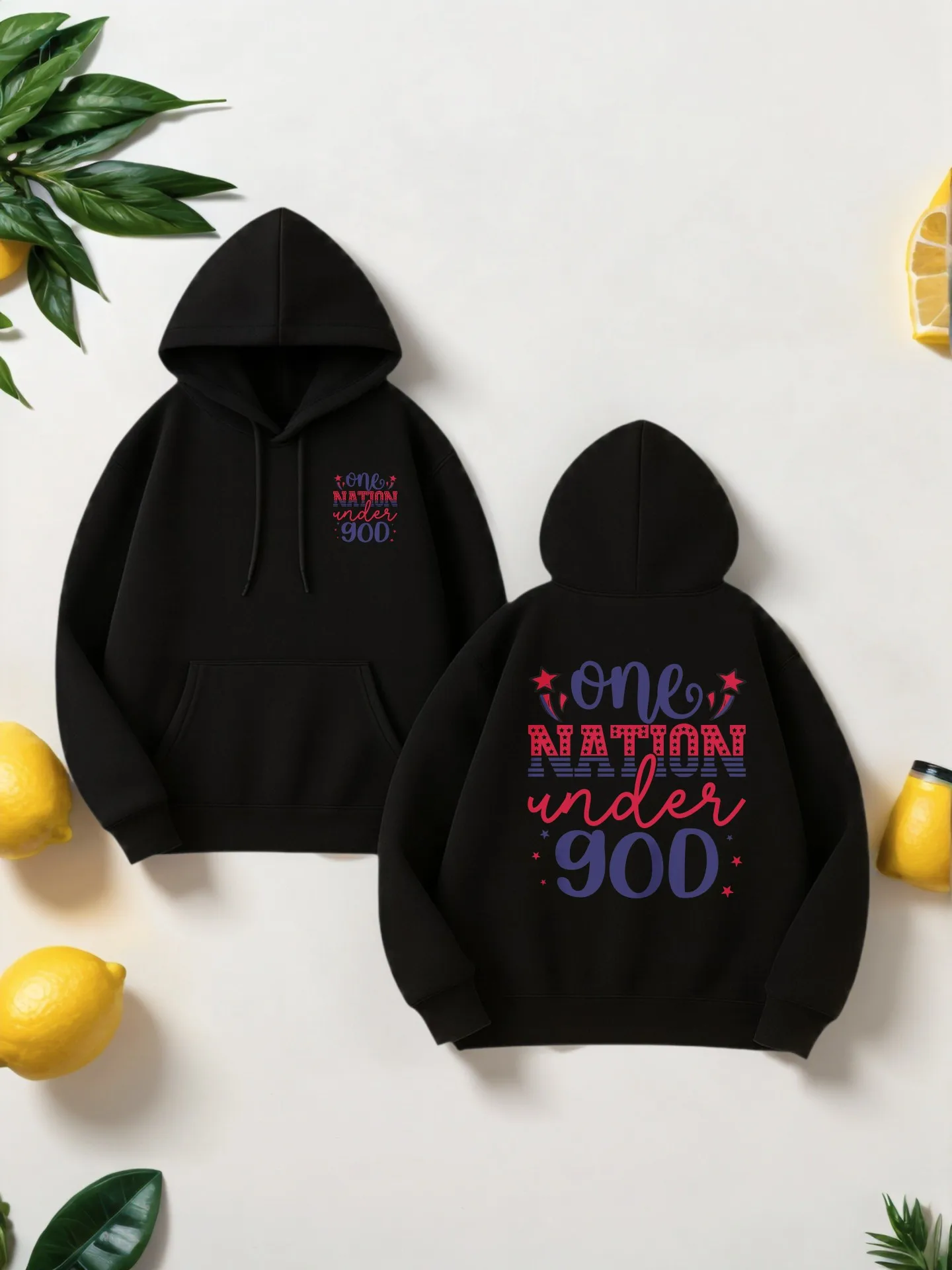 

Мужская толстовка с рисунком, буквенный принт, смесь хлопка, повседневный стиль, для молодых мужчин, для повседневной носки