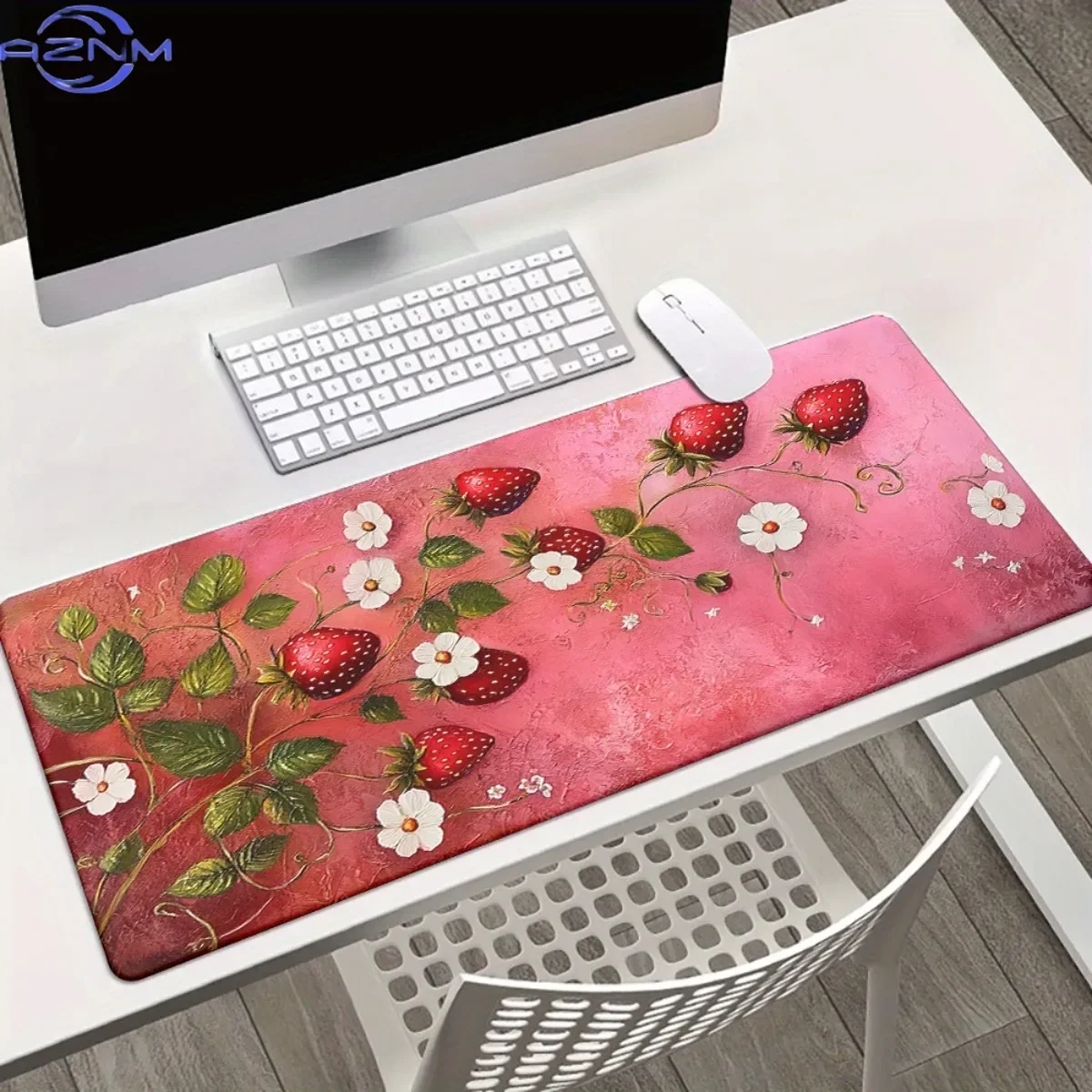 Exquisite Printed Mousepad Anti Slip Waterproof Desk Mat Holiday Gift for Office Worker Gamer