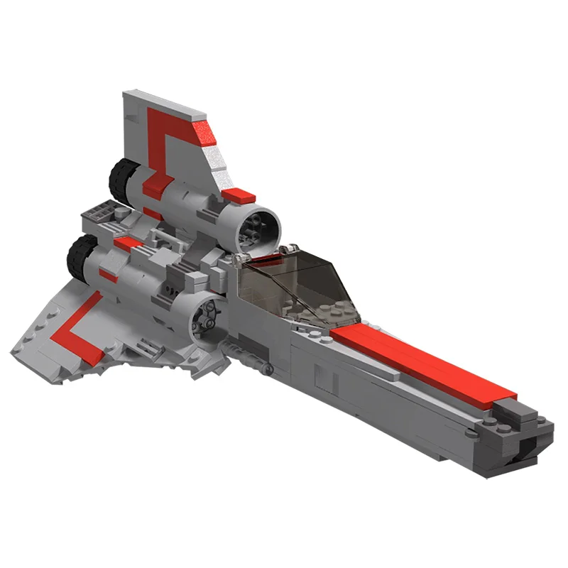 

391 шт. MOC Классический игровой космический корабль, строительные блоки в стиле колоний Viper Mk I, серия игр, космический корабль, кирпичи, игрушка, праздничный подарок
