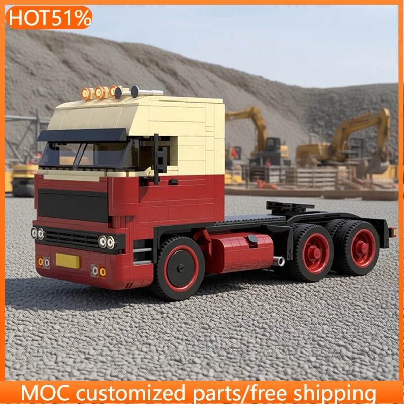 

749 PCS transport 3600 Space Cab MOC Customize Modular Building Block Brick Design Kids Creative Design DIY Toy Christmas Gift