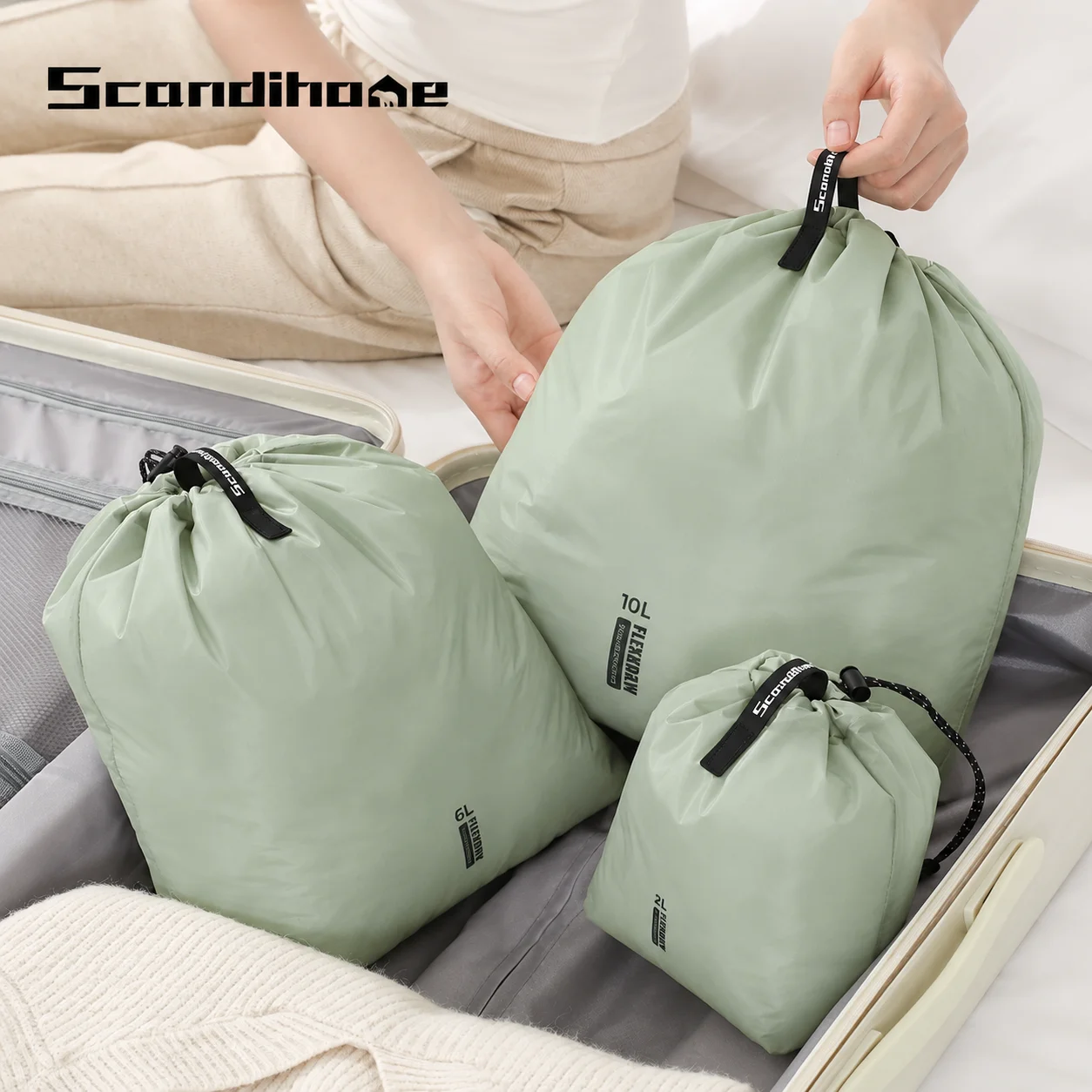 Hiking Backpack Waterproof - Large Capacity Waterproof Storage Bag for