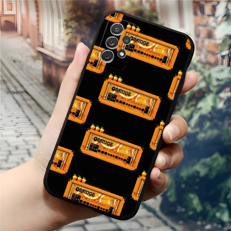 Guitar Amp Phone Case For Samsung Note 10 20 9 8 Pro Plus Ultra M40 M80 M20 M31 M10 J7 J6 Prime Black Silicone Cover