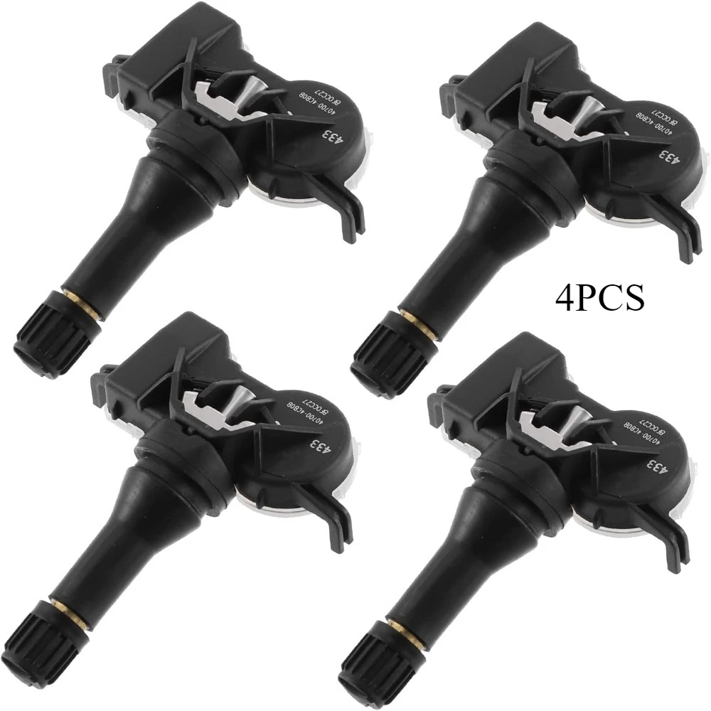 

407004CB0B 4pcs TIRE PRESSURE SENSOR TPMS 433MHz TIRE AIR PRESSURE TPMS SENSOR FOR 2018-2024 NISSAN MICRA 40700-4CB0A