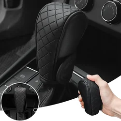 High Quality Car Shift Handle Cover PU Leather Non-slip Wear-resistant Universal Car Automatic Gear Sheath Car Decoration