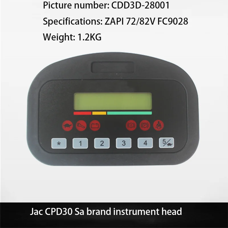 Forklift instrument head Instrument Panel Assembly CDD3D-28001 Suitable for JAC CPD30 SA brand 72/82V FC9028