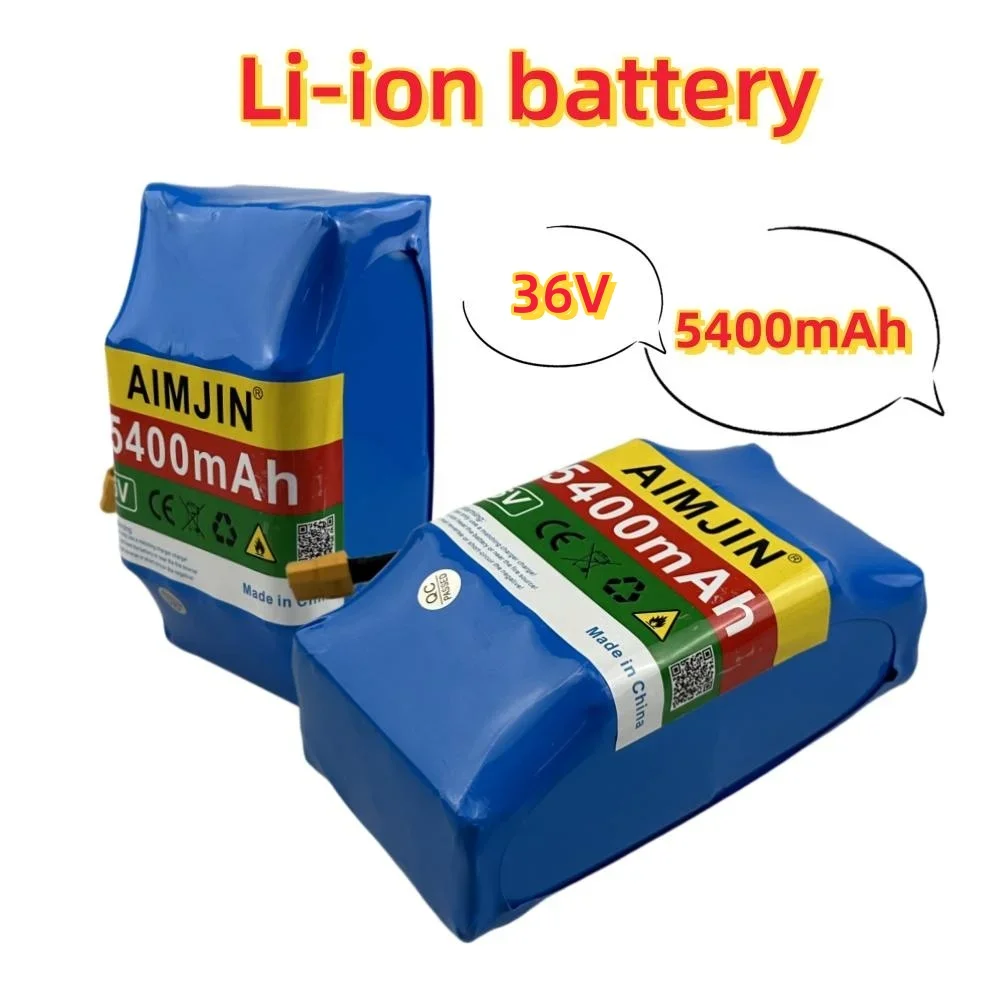 Imagem -02 - Bloco Recarregável da Bateria do Lítio para o Carro do Equilíbrio Bonde das Crianças 10s2p 36v 5400mah