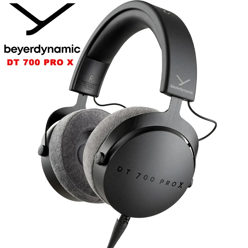Beyerdynamic DT 700 PRO X Studio Grade Over Ear Headphones with HiFi Sound Closed Back Design for Professional Recording