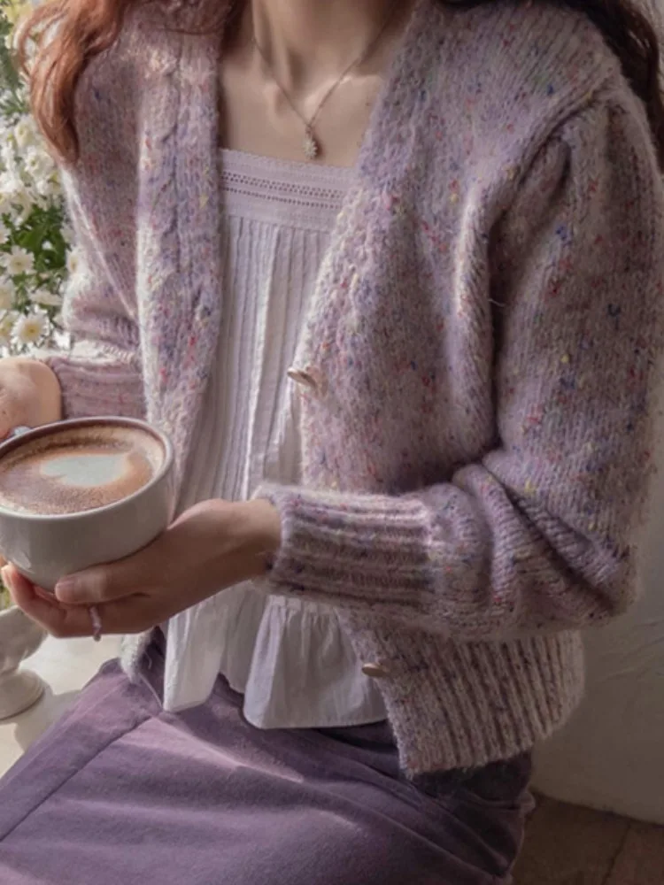 Cardigan a bottone singolo V-Ne lavorato a maglia slim fit da donna di inizio primavera Camere morbido lungo Sve Casual Sle caldo e traspirante