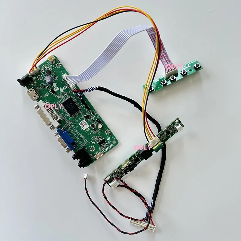 Controller board VGA HDMI-compatible DVI for LM230WF9-SSA2 LM230WF9 1920X1080 LED panel screen 23