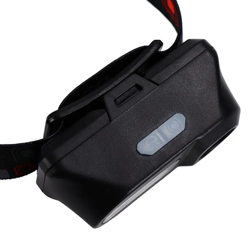 Lanterna portátil do farol com diodo emissor de luz branco, tocha recarregável da lanterna do farol da pesca da lâmpada principal de acampamento de usb