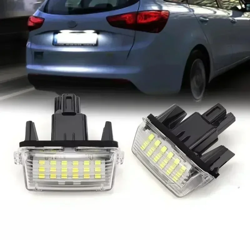 2 Pcs LED for Number License Plate Light Lamp Super White Error Free Toyota LED License Plate Light