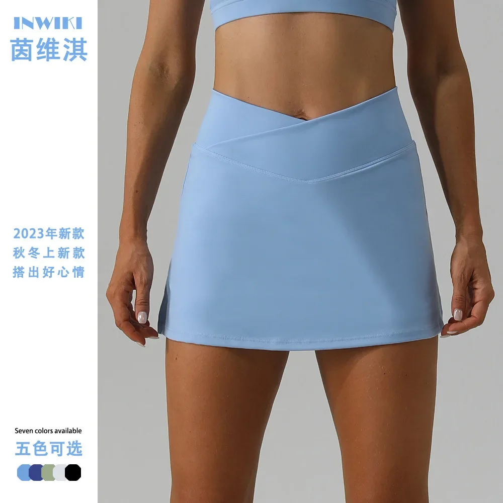 Spring Summer Slim Yoga Tennis Skirt Breathable Mini Skort Workout Athletic Skirt for Golf Pickleball Athletic Skorts for Women