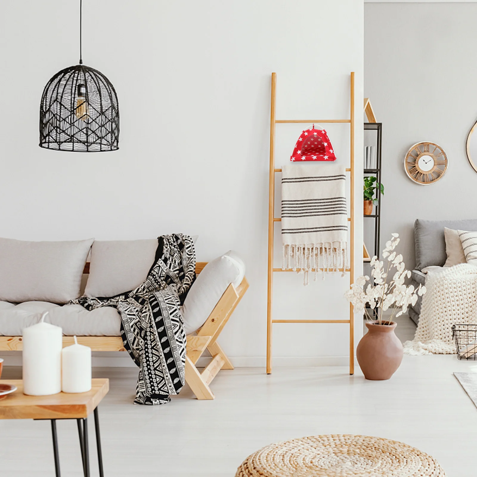 

Hanging Bird Nest Parrot Hammock Pet Cage Tent Foldable Hut Rest Sleep Entertainment Parrot Hammock Bird Nest Pet Hanging Cage