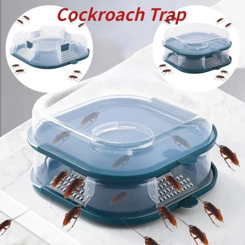 Cockroach Trap Non-toxic Reusable Household Cockroach Repellent Bait Pest Control Eco-friendly Cockroach Kitchen And Bathroom