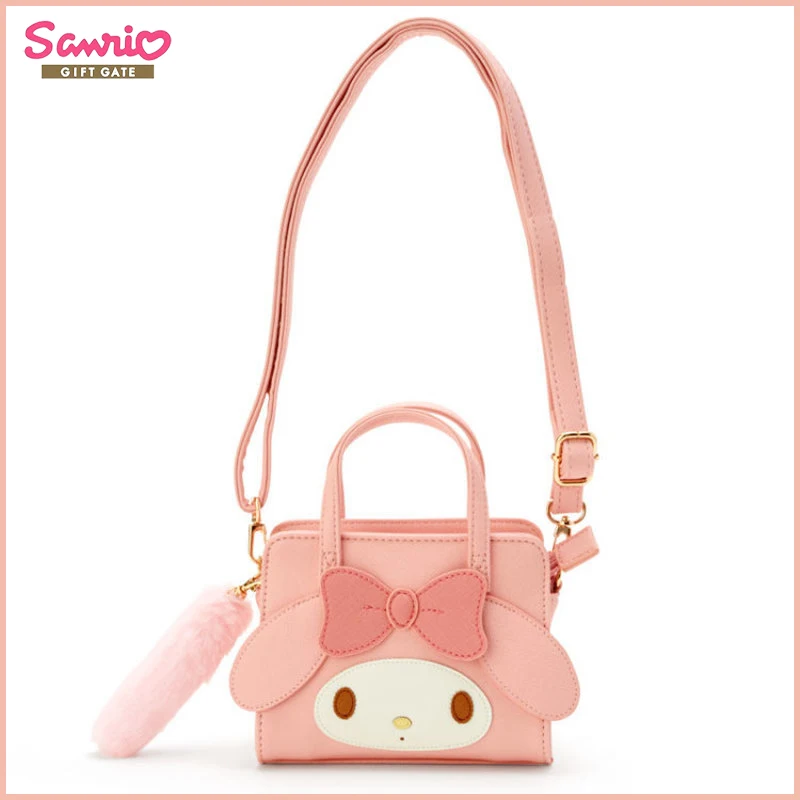 Borsa a tracolla in pelle PU Sanrio Kuromi hellobykitty borsa ascellare da donna Kawaii Cinnamoroll borsa da donna borse a tracolla carine regalo