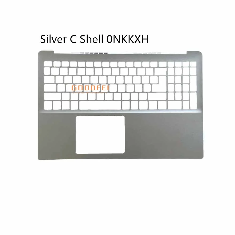 인스피론 15 5590 5598 델 실버 노트북 LCD 백 커버 후면 덮개 팜레스트 상단 케이스 노트북 하우징 액세서리 039T35