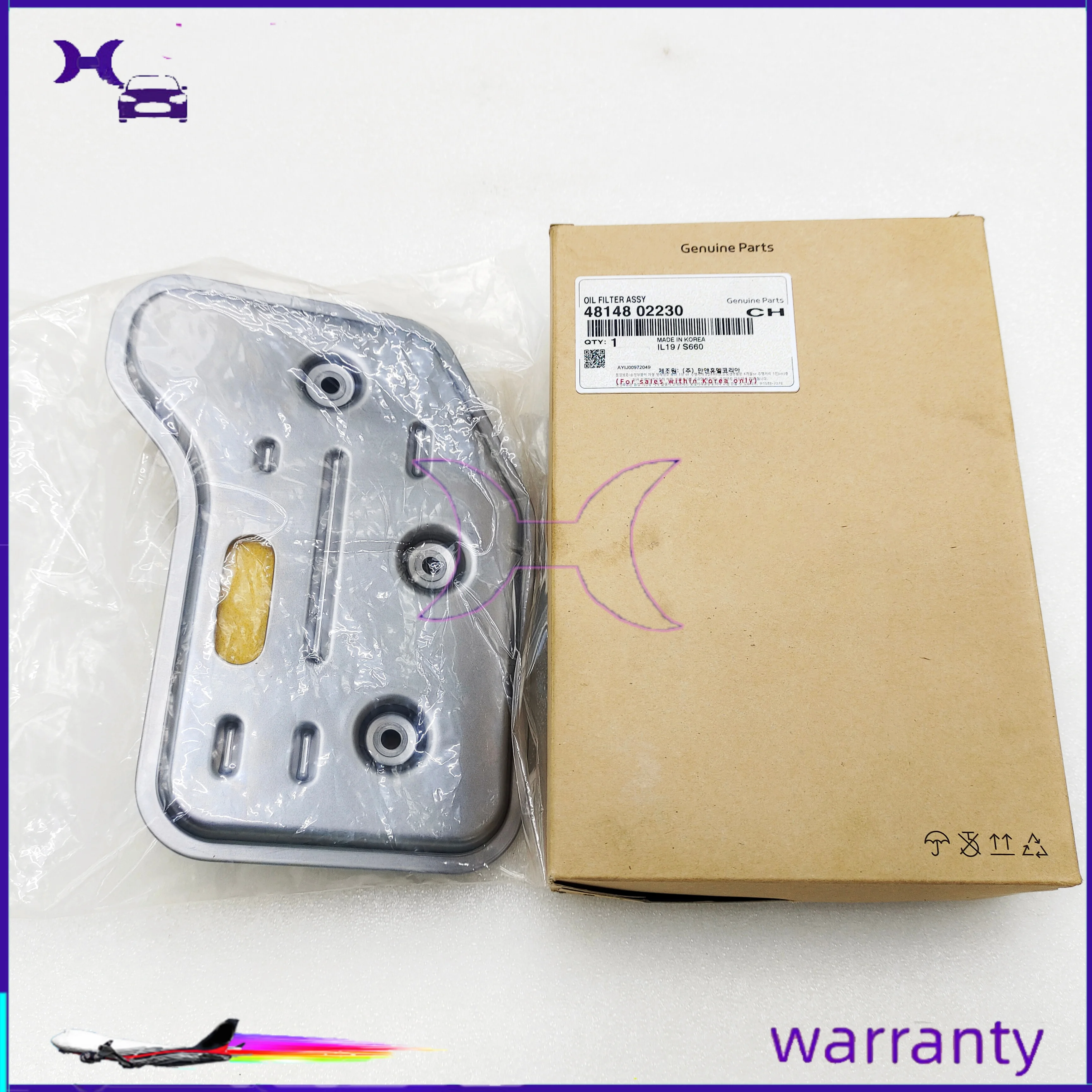 

Original New CVT Transmission Oil Filter Fit CF12 CF14 JT582H OE 48148-02200 4814802200 48148-02230 4814802230 Premium Auto Tra