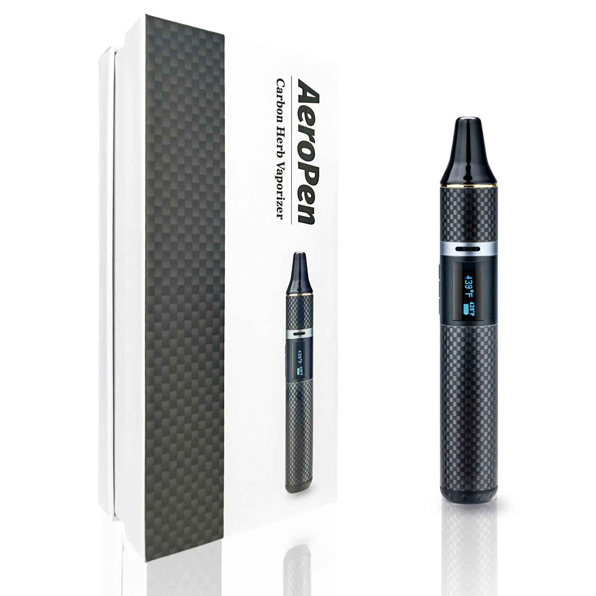 Smart Dry Burn Pipe Carbon Fiber 3200mAh Vaporizer Herb Evaporator Cross-Border New Generation Smoking Gear
