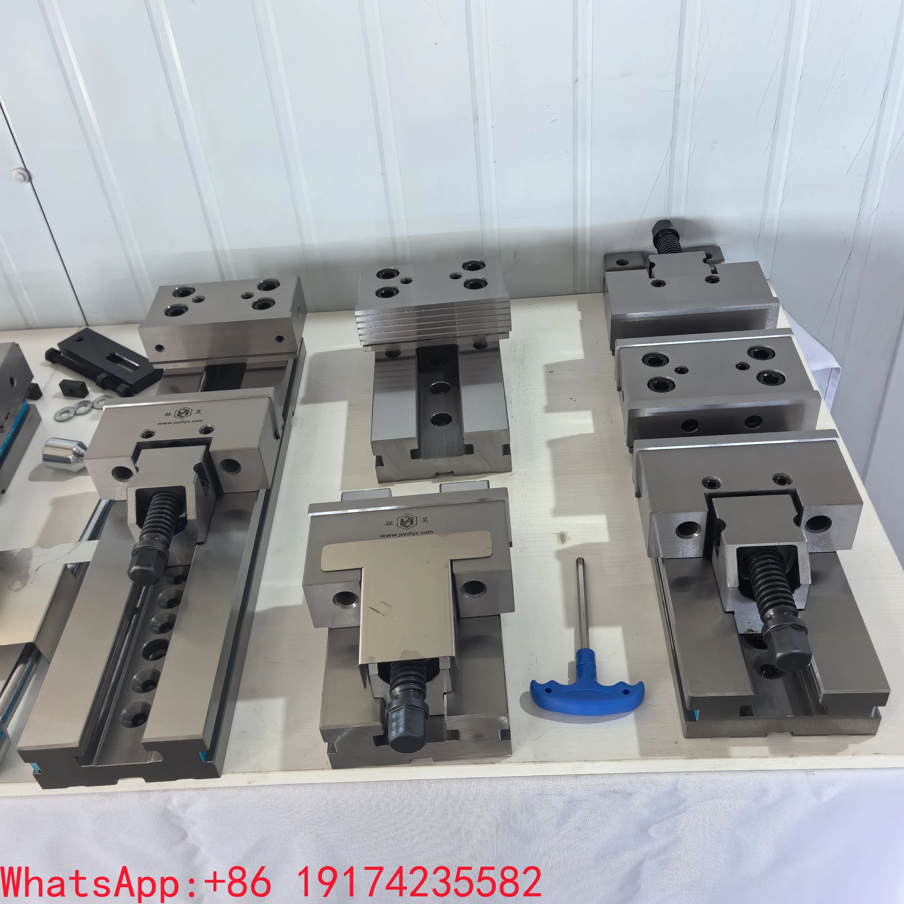Groove Jaw Precision Modular Machine Vise 125A Milling Vise