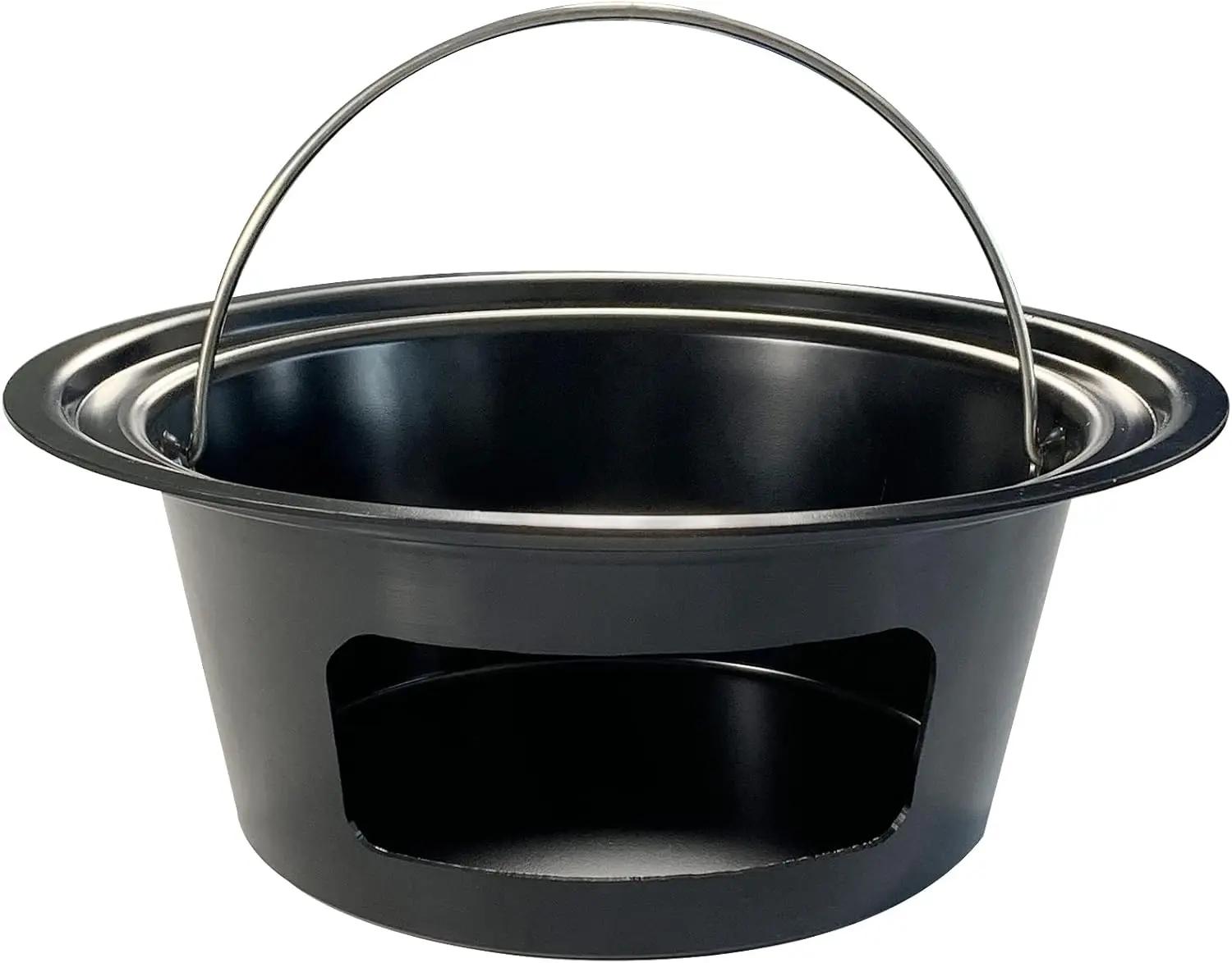 

Корзина для золы Kamado со складной ручкой, высокотемпературная стальная корзина для сбора угля