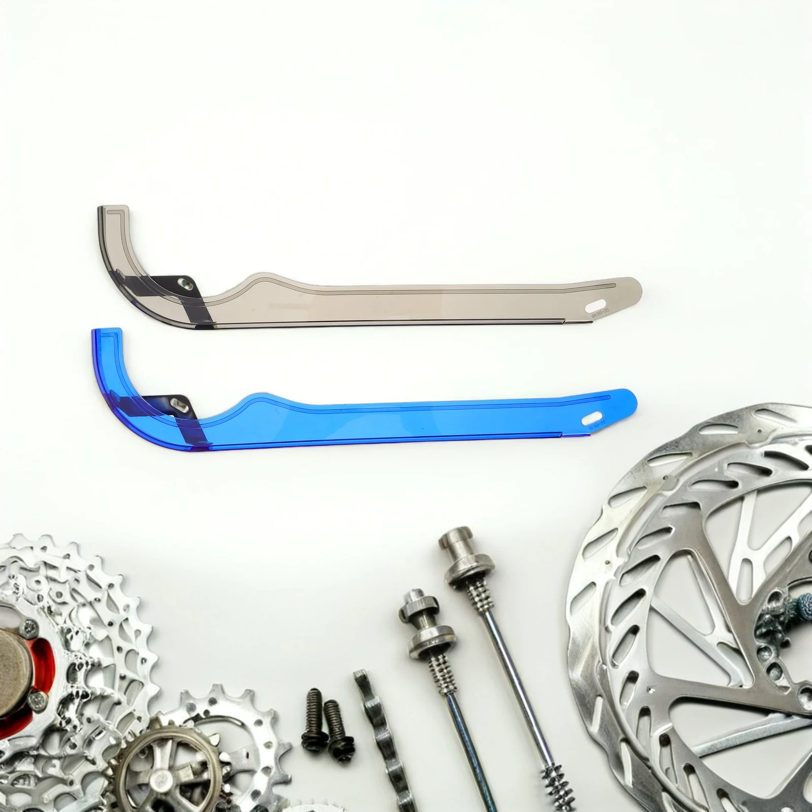

2pcs Bicycle Chain Oilproof Plastic Replacement Wheel Crankset Bike Protective Case Durable Accessories