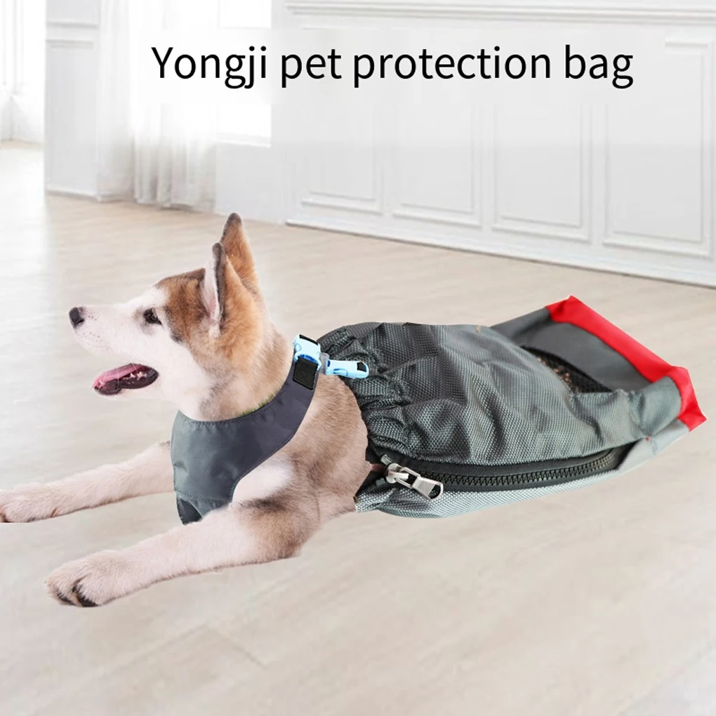 Medium Pet Drag Protection Bag Chest to Leg Protective Bags Clothes