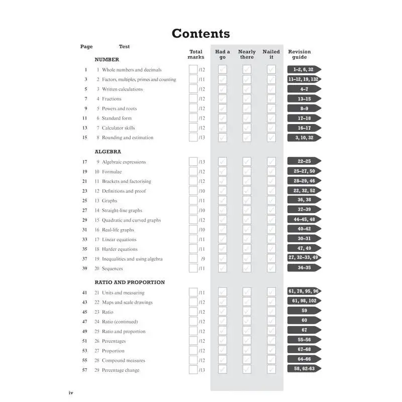 مراجعة بيرسون Edexcel GCSE اختبارات أساس الرياضيات لمدة عشر دقائق 2025 و2026 امتحانات إيان بيتيسون بيرسون التعليم 9781292294315 #2