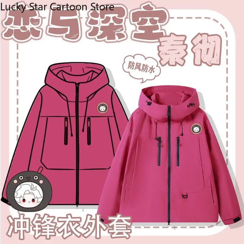 Nieuwe Liefde en deepspace Xavier Zayne Sylus Game Cosplay Kostuums Unisex Kap Hoodie Lange Mouwen Tops Mannen Vrouw Zip Kleding Gift