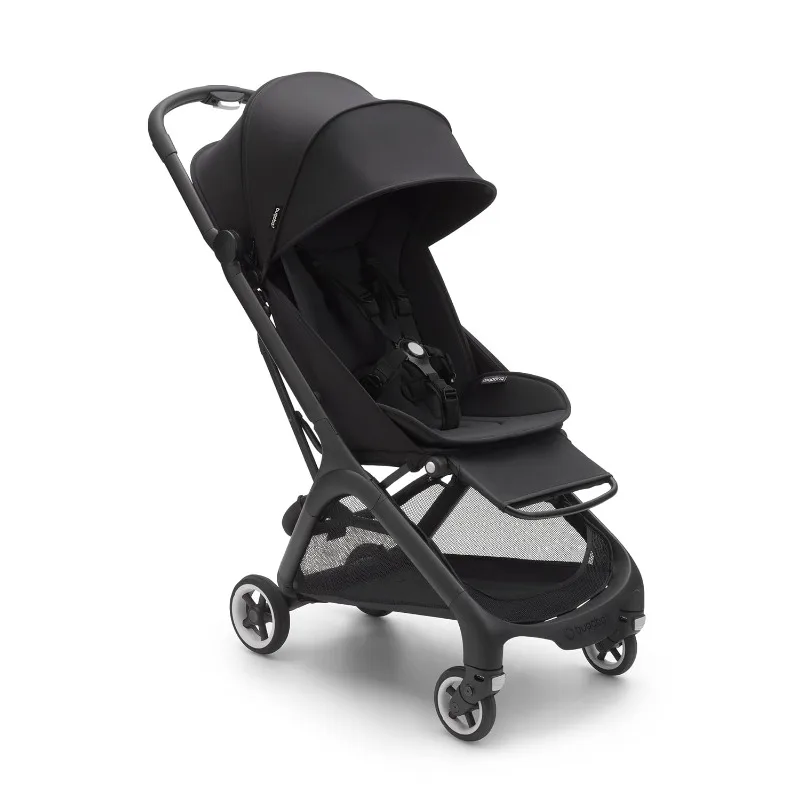 

1 Second Fold Ultra-Compact Stroller - Lightweight & Compact - Great for Travel - Midnight Black