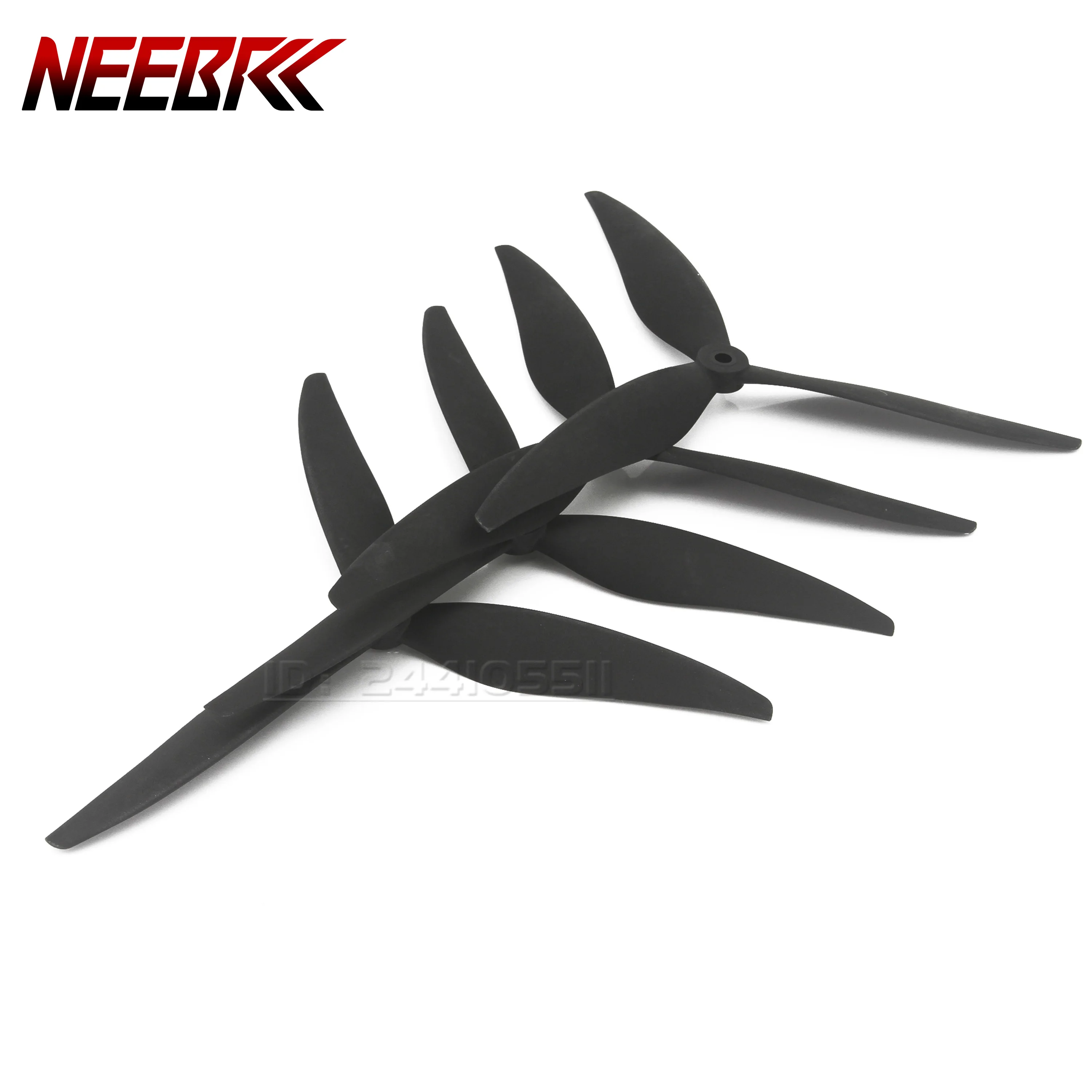 

2Pairs NEEBRC 8040 8inch 2CW 2CCW 3-Blade Propellers Low Noise Blade for RC FPV Racing Drone Quadcopter Mark4 2812 3210 Motor