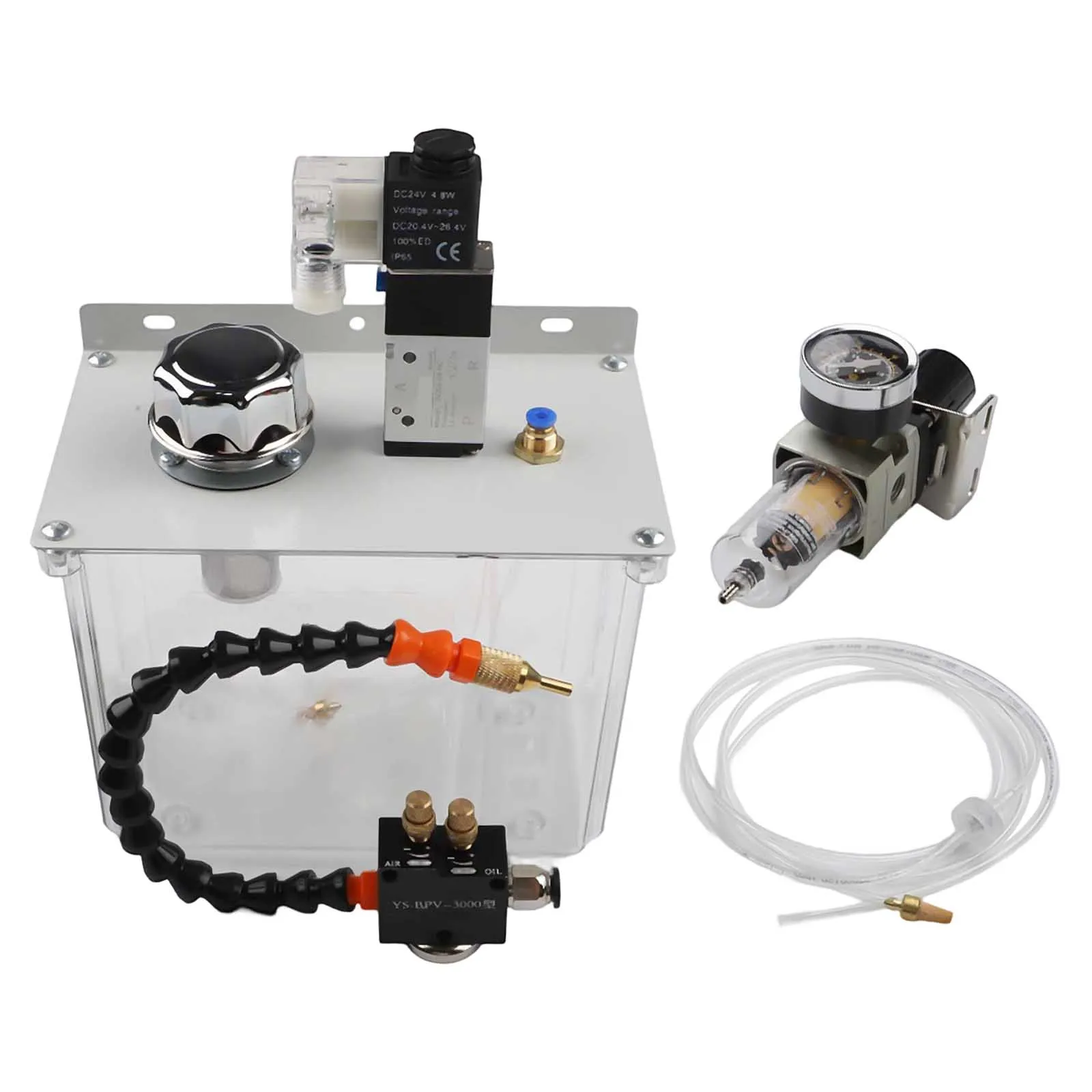 

Fully Sealed Machine L Diesel Fully Sealed Machine Tool Cooling Sprayer L Lubricating Sprayer PVC Metal As Shown In The Picture