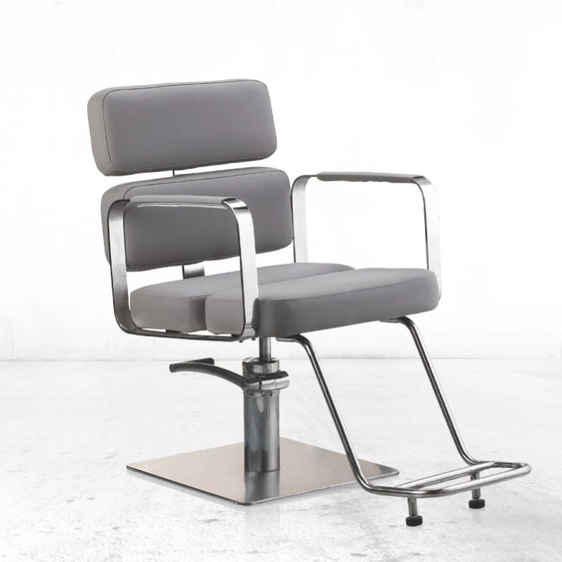 

Swivel Salon Barber Chair Makeup Rolling Office Hairdressing Chairs Vanity Ergonomic Sillas Barberia Barbershop Furniture CM50LF