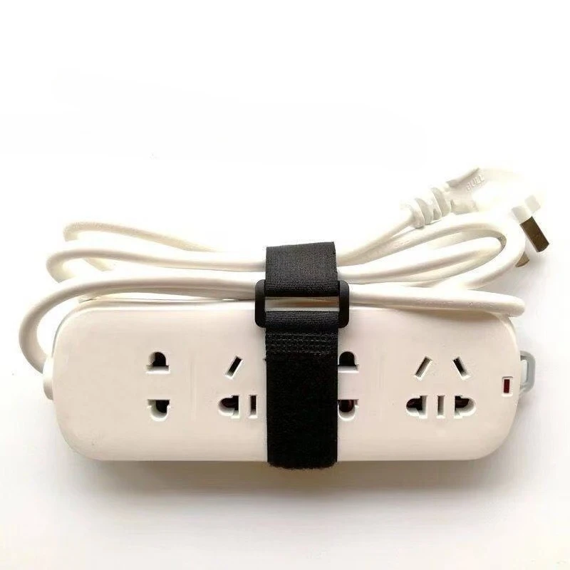 حزام ربط الكابل حزام فيلكرو خاص للتخزين والتثبيت، حزام بإبزيم عكسي ذاتي اللصق، حزام بإبزيم لاصق