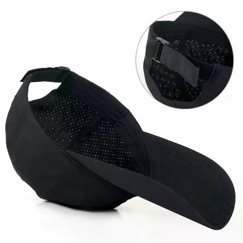Mesh Quick Dry Cap Men Running Sports Baseball Cap Women Golf Tennis Cap Outdoor Jogging Breathable Sun Hat