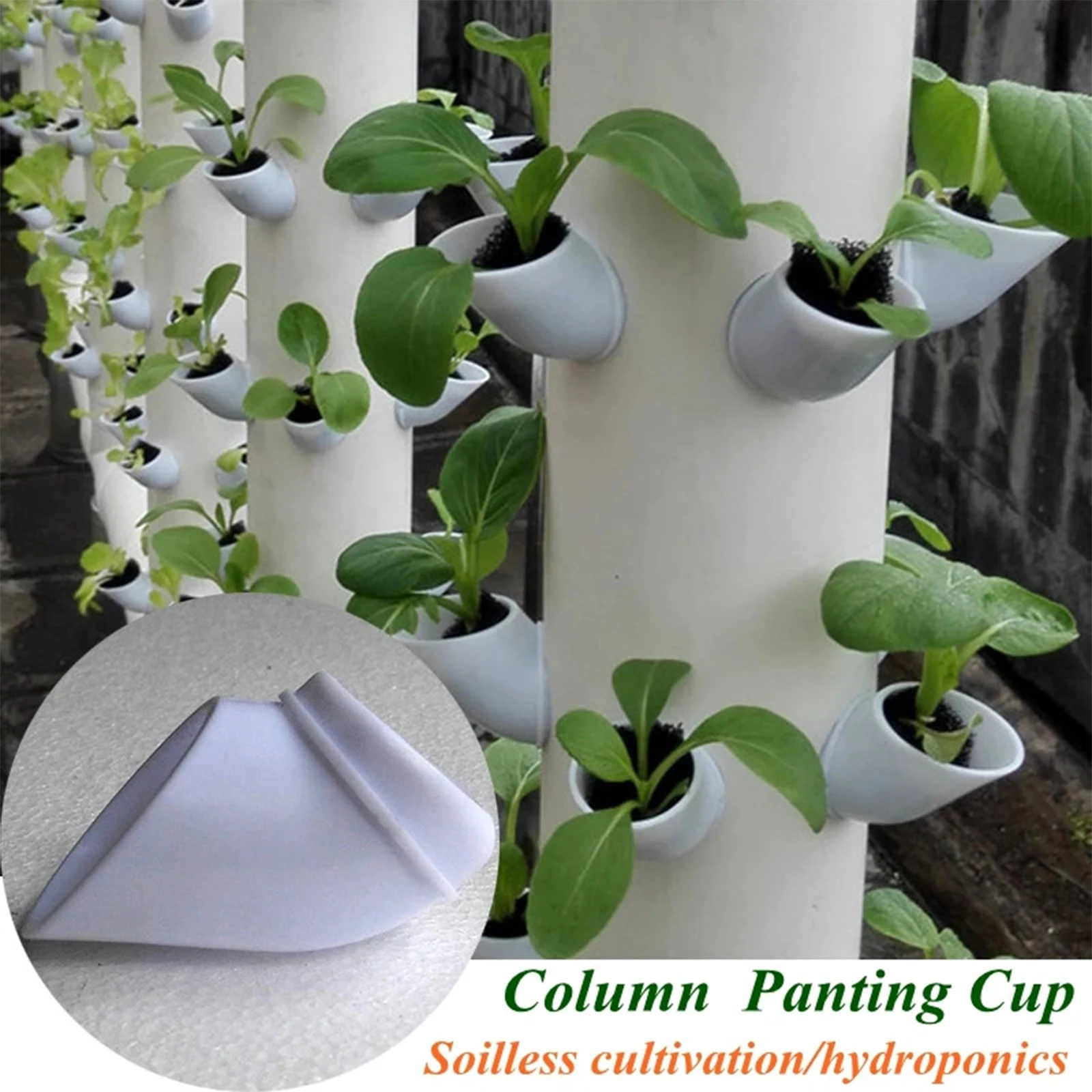Tazas de colonización PP desmo - Hydroponic Tower Planter reseña y precio