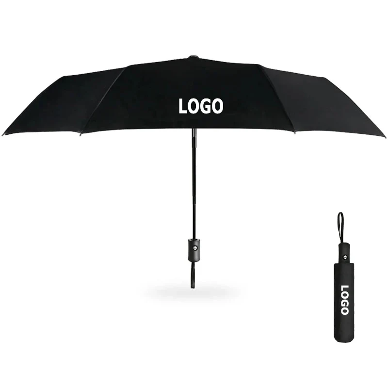 Multiple Car Brand Logo Badge Umbrella Automatic Fold Windproof Business Advertising Gift Parasol Men Woman Sunscreen Portable