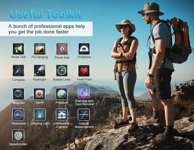 8849 Tank 3 Pro وحدة المعالجة المركزية الأبعاد 8200 120 هرتز 23800 مللي أمبير بطارية كبيرة جدًا ثلاثة هاتف ذكي مقاوم 16/18 جيجا بايت رام 512 جيجا بايت