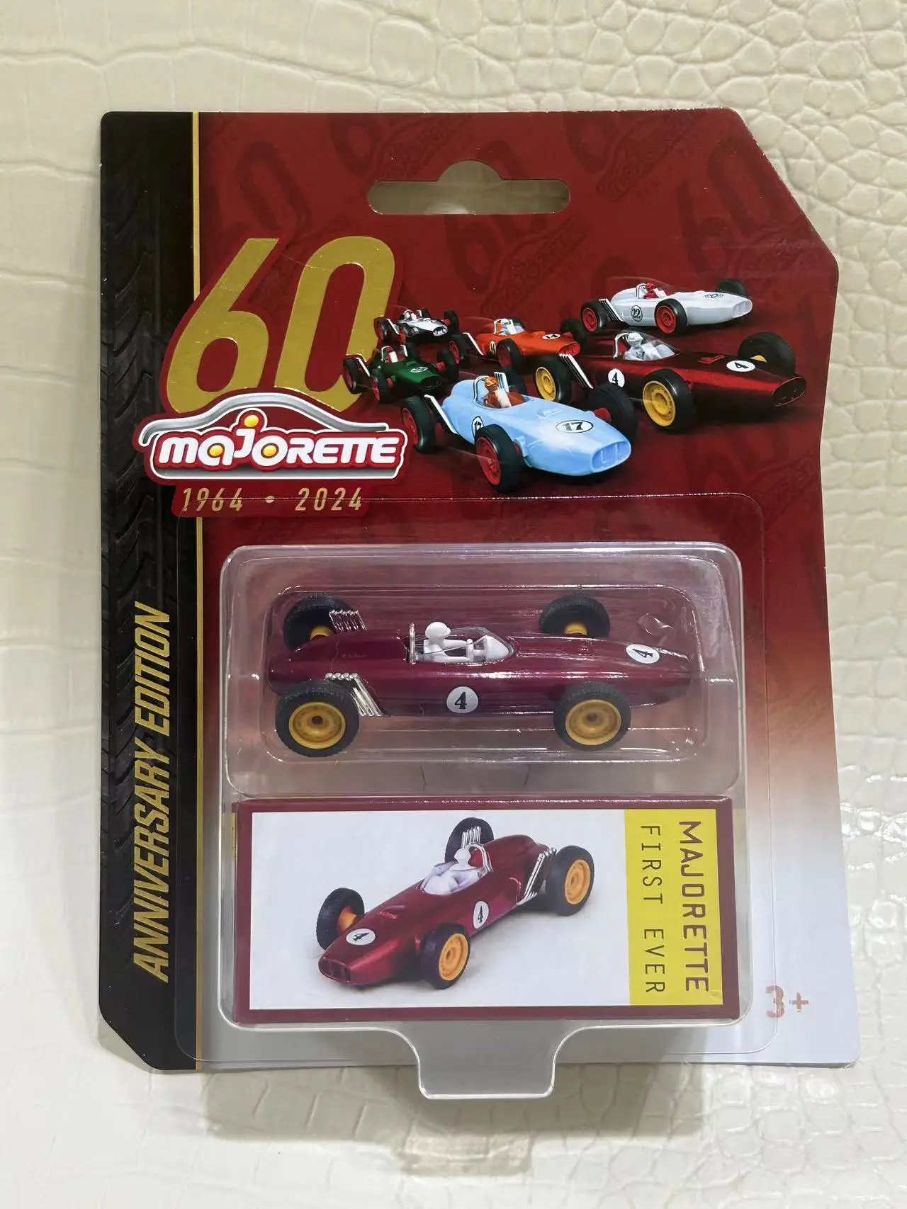 Majorette 1/64 FIRST EVER 60th anniversary Racing Diecast Model Car Kids Toys Gift