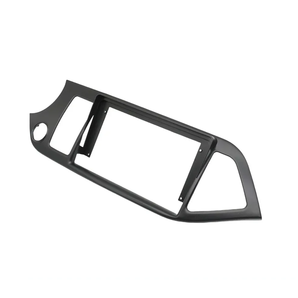 لكيا مورنينج بيكانتو 2011-2015 9 بوصة راديو السيارة فآسيا الإطار نظام تحديد المواقع ستيريو داش تركيب عدة الحافة لوحة #2