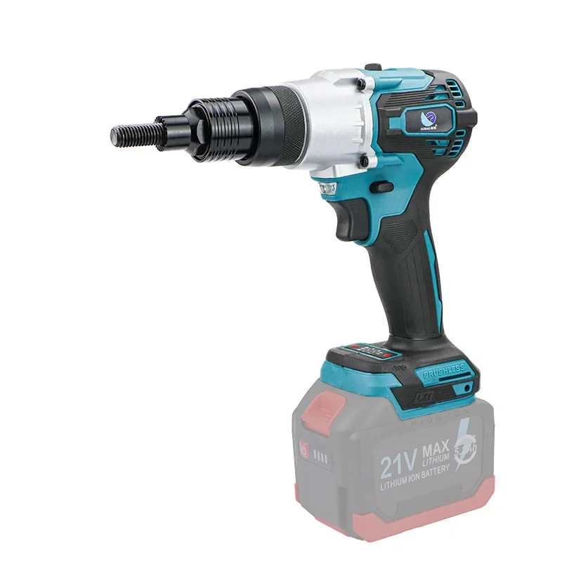SUBAO S-Class อัจฉริยะดิจิตอล Rivet Gun (ไม่มีแบตเตอรี่) ชาร์จปืนเล็บ M3M4M5M6M8M10M12 อัตโนมัติ Rivet Nut Gun