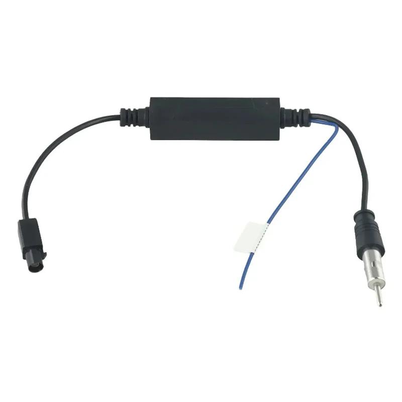For Car Radio Antenna Connector Radio Antenna Adapter Signal Booster ABS Adapter Antenna Connector For Golf For Skoda Practical