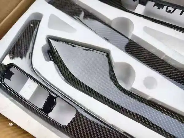Wholesale Price LHD 7 PCS Carbon Fiber For Alcantara Interior Trim New Condition Performance For 3 4 Series M F30 F31 F34 F82