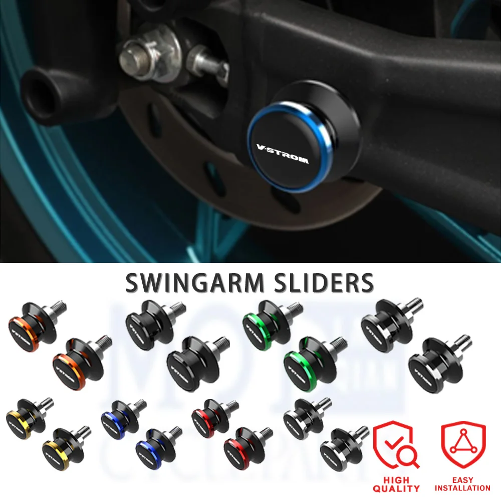 

Motorcycle CNC Swingarm Spools Sliders Stand Screws For Suzuki DL250 DL650 DL1000 DL1050 /XT VSTROM Vstrom 250 650 1000 1050 xt
