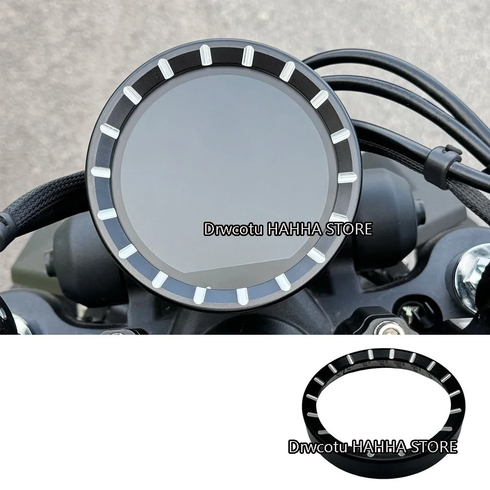 Motorcycle SpeedometerTrim Ring Instrument Cover Gauge Panel Meter Cover Protective Code For BENDA Napoleonbob 250