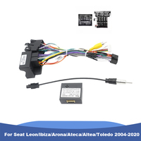 Android 2 Din GPS Car Radio Canbus Decoder Wiring Harness Adapter For Seat Leon/Ibiza/Arona/Ateca/Altea/Toledo 2004-2020